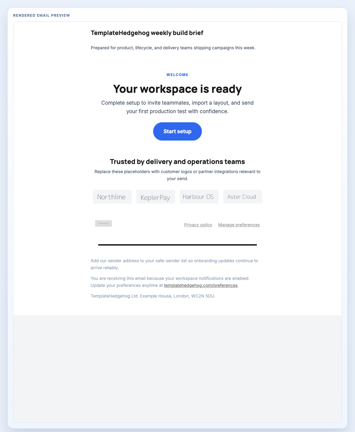 Onboarding Activation Flow preview